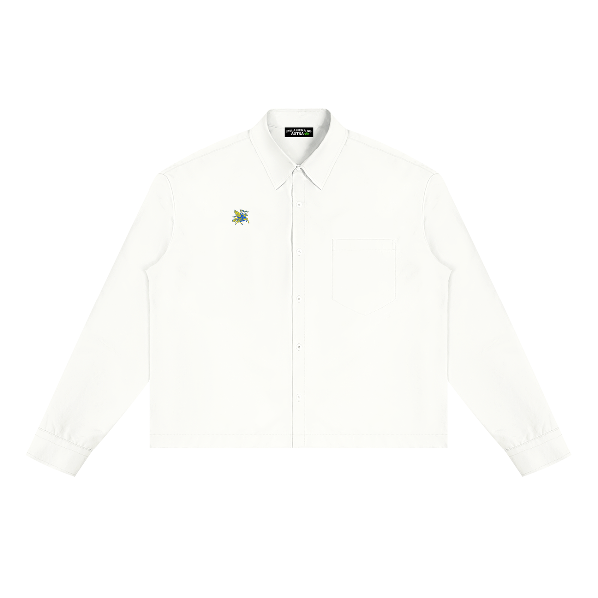 Unisex Boxy Long Sleeve Shirt