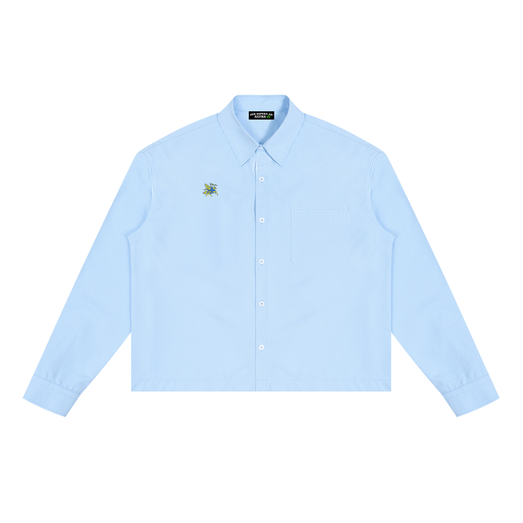 Unisex Boxy Long Sleeve Shirt