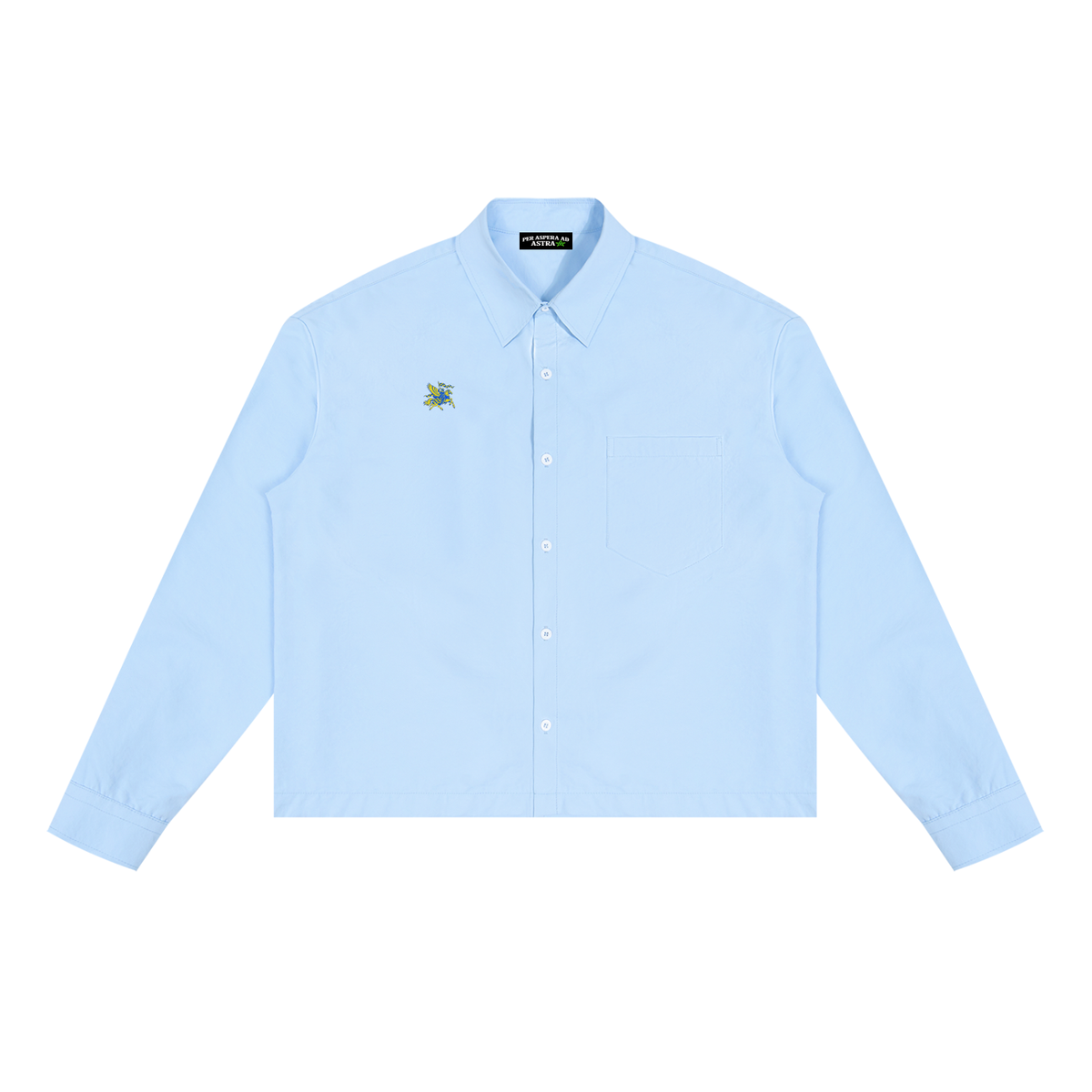 Unisex Boxy Long Sleeve Shirt