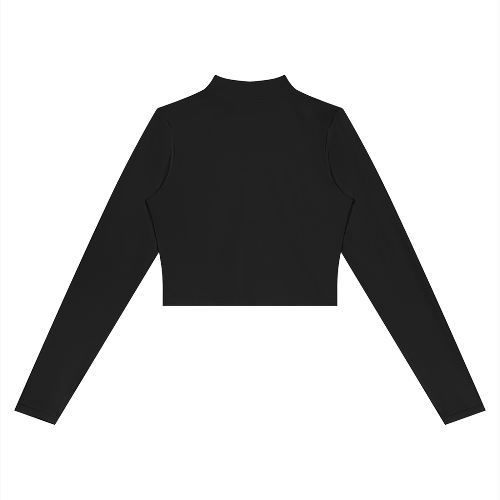 Women’s Crop Yoga Sports Jacket/ Sweet & Mean