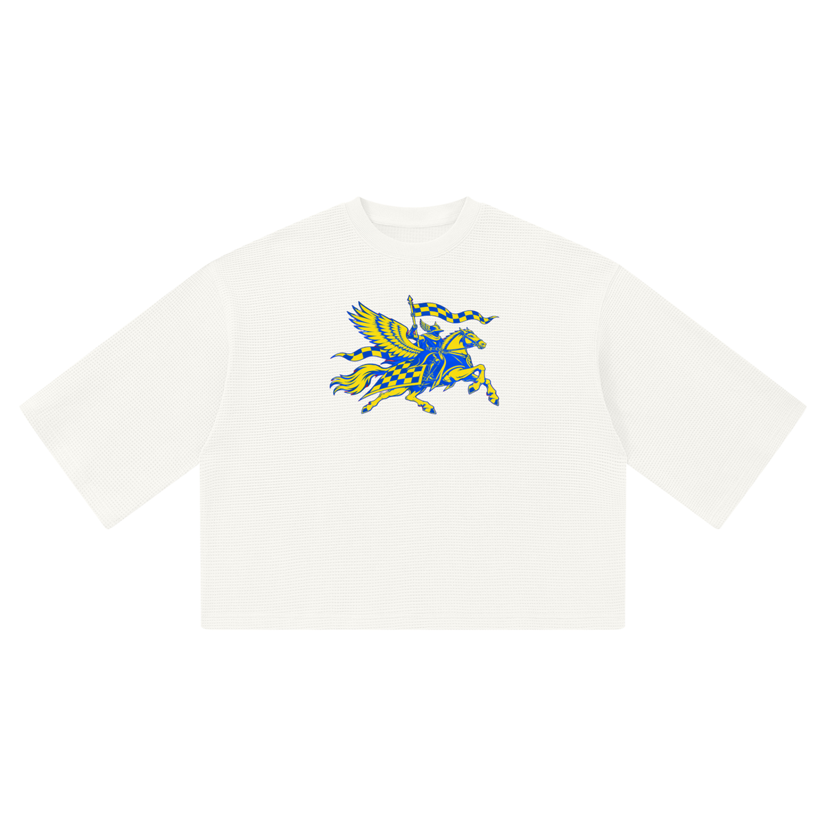 Unisex Waffle Boxy T-Shirt