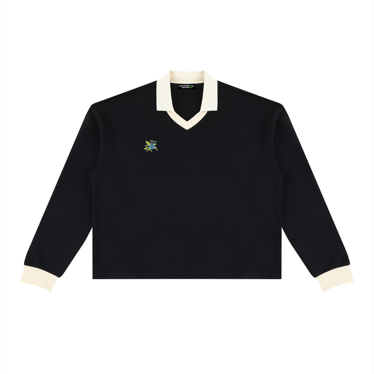 Unisex Color Block Long Sleeve Sweatshirt