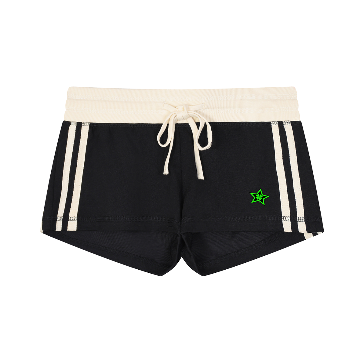 Women's Contrast Stripe Track Shorts