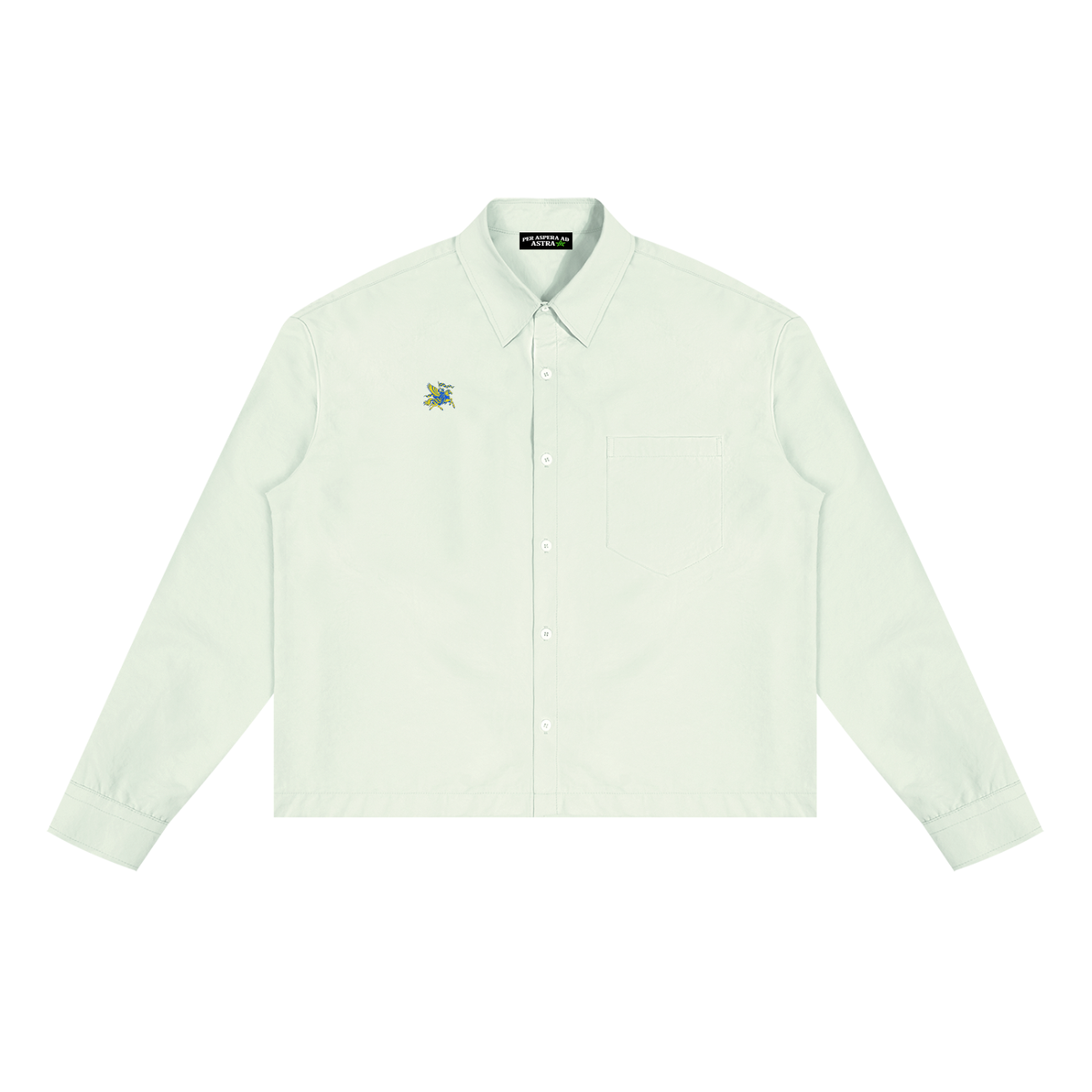Unisex Boxy Long Sleeve Shirt