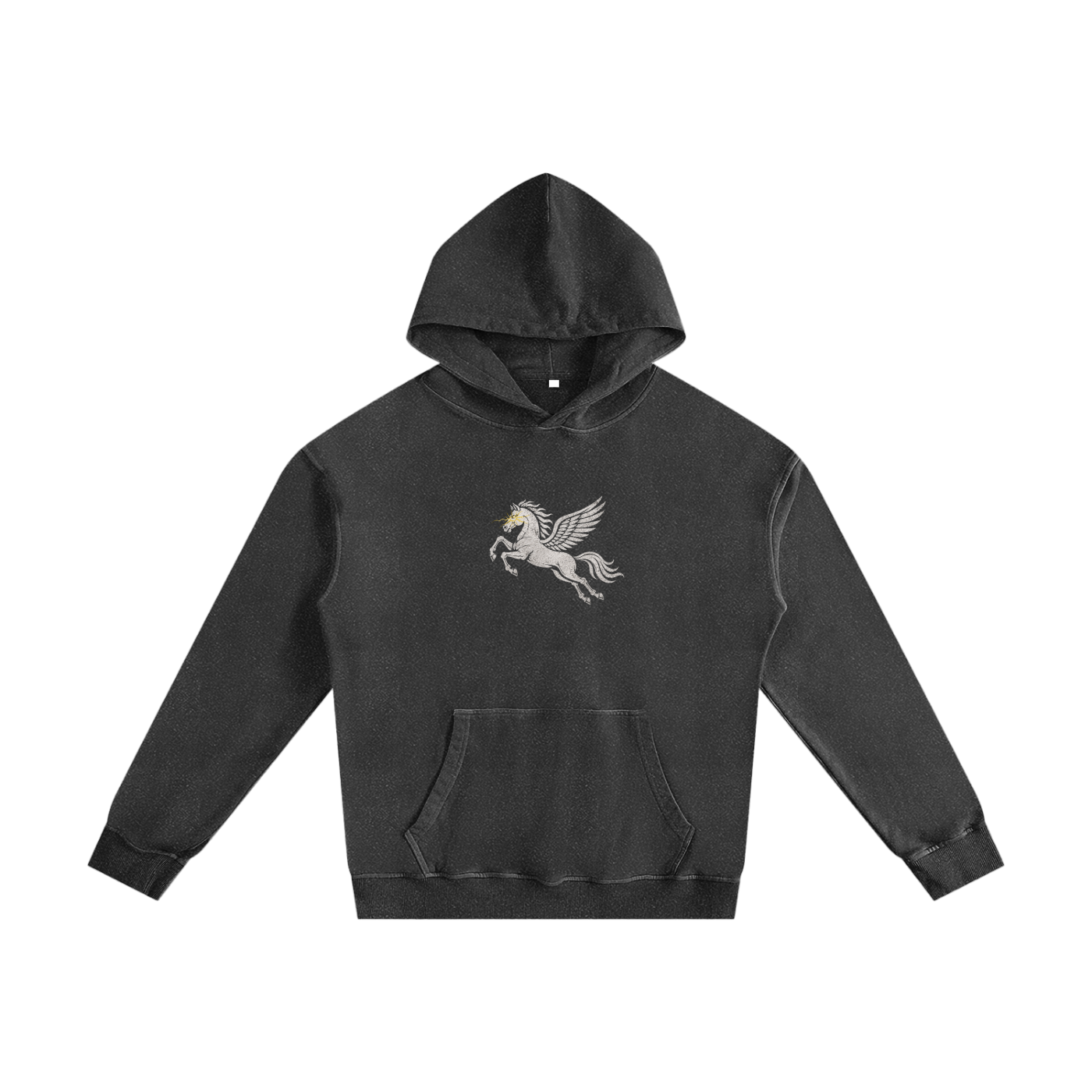 Vintage Washed Cotton Hoodie